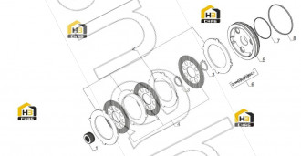 Brake disc hub