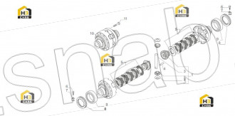 Differential housing