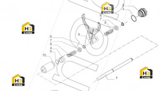 Cylinder support