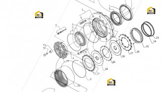 Brake counter disc