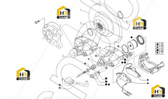 Brake caliper assy