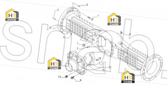 Axle housing