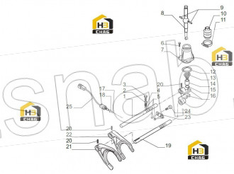 Drive fork 1 a /2 a