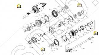 PTO SHAFT L639