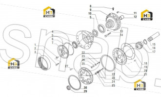 Screw M6x30