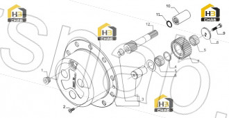 Needle bearings (by tens)