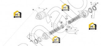 Diff. plate