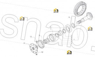 Shim 2,60 mm