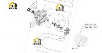 Bell housing RH