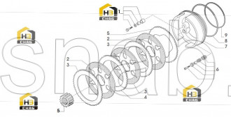 Brake piston