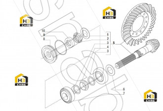 Washer 50x40.5x2