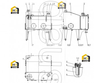 HYDRAULIC OIL TANK