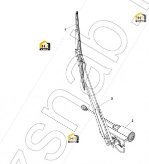 WIPER MOTOR&LINKAG