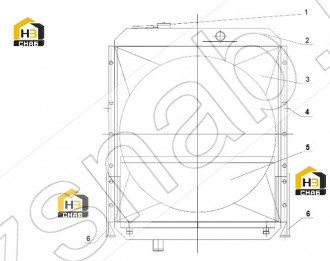 Hydraulic Oil Radiator