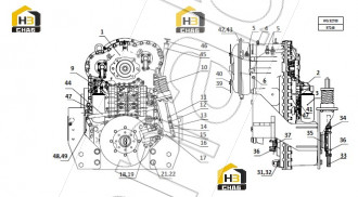 GEAR SHIFT ASSY. VTS-3