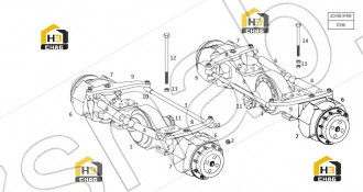 STEERING/DRIVE AXLE LT81PL488