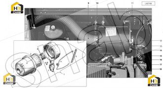 CONNECTING HOSE 070 L=75