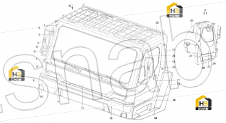 Left air deflector