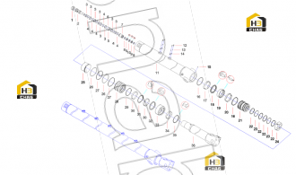 Oil-out tube assembly