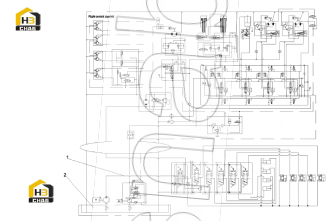 Pipeline, hydraulic, chassis