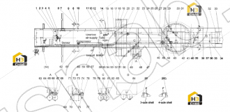 Bracket, front, hose, high-temp