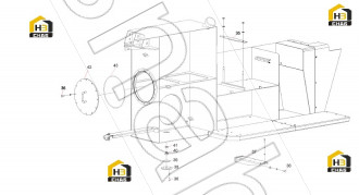 Pedal bracket RSC45MII.5.2