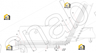 Oil return steel tube RSC45.2.1.14