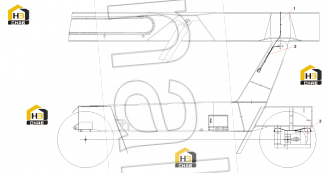 Steering axle lubrication system RSC45C.9.3