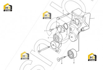 Flange screw