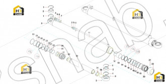 Retaining ring 210 (GB893.1)