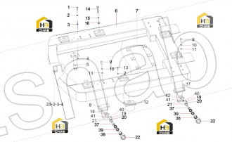 Sound insulation board assembly