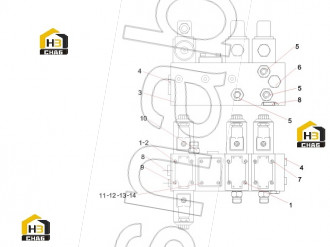 Solenoid reversing valve