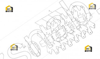 Flexible disc pressure plate