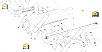 Damping cylinder