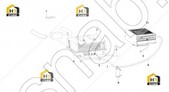 Assembly, liquid reservoir