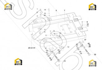 Assembly, sound insulation plate