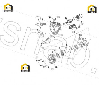 Kit, piston cylinder