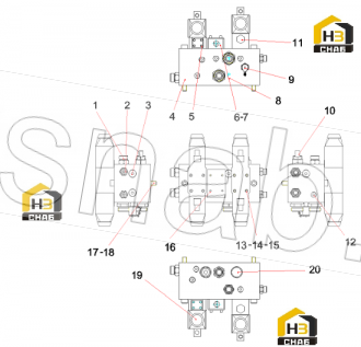 Pipe joint GE08LM14x1.5EDOMDA3C