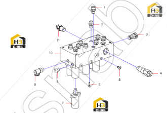 Proportional pressure reducing valve