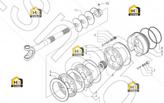 Brake plate