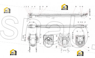 Lock pin XZ40x130.B23