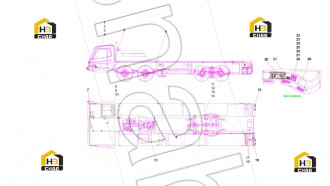 Brake block abrasion detection harness S