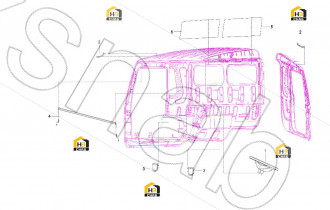 Handrail Assembly, Auxiliary