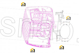 Mount Assembly, Step, Right