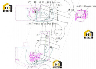 Clamp, harness