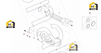 Shaft, swivel joint