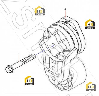 Screw, Hex Flange Head