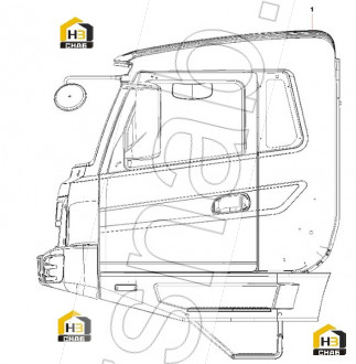 Driver's Cab Sub-Assembly