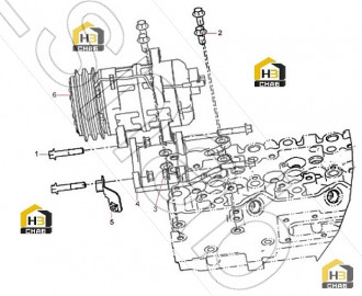 Bracket, Refrigenrant Compressor