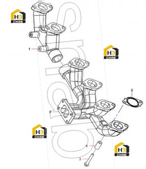 Gasket, Exhaust Manifold